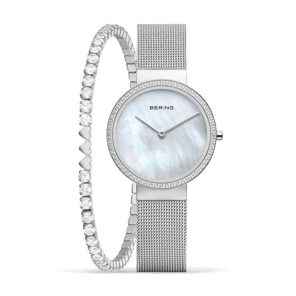Bering - Classic | poleret/børstet sølv | 14531-004-GWP190