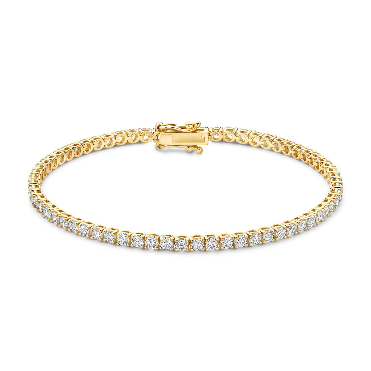 Blush Armband LabGrown 2.84ct Diamonds 14kt - LG2006Y/17
