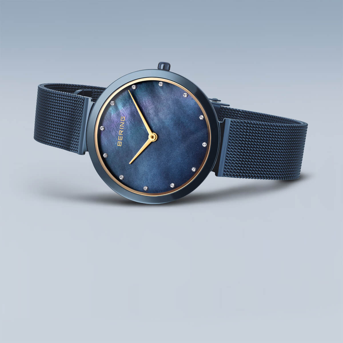 Bering - Classic | poleret blå | 18132-399