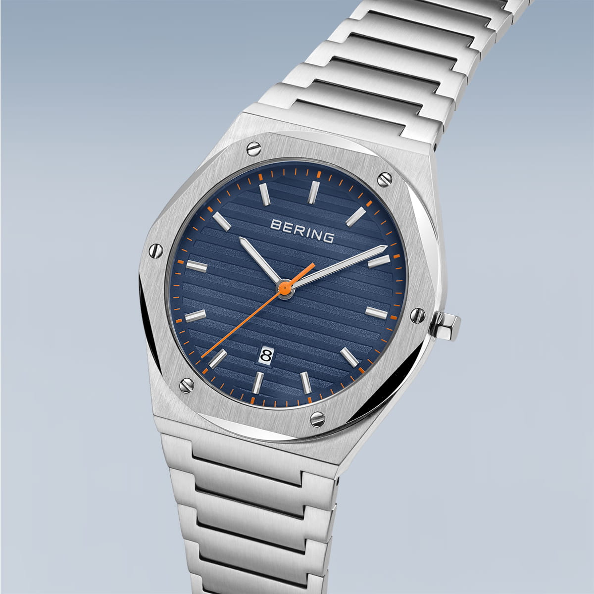 Bering - Classic | børstet sølv | 19742-707, fra Bering