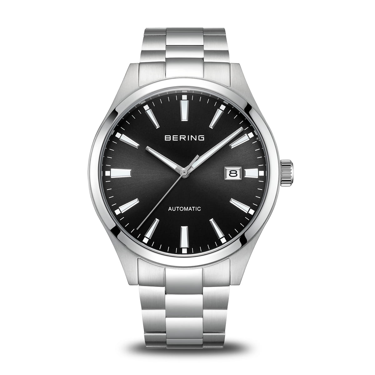 Bering - Automatic | poleret/børstet sølv | 19842-702