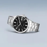 Bering - Automatic | poleret/børstet sølv | 19842-702