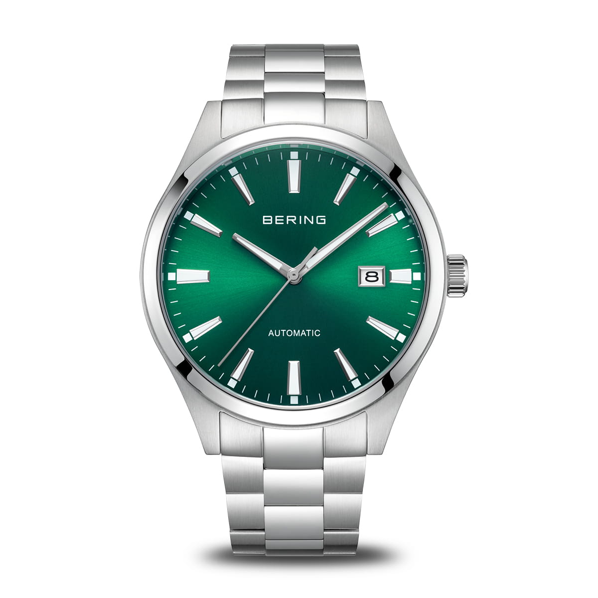 Bering - Automatic | poleret/børstet sølv | 19842-708