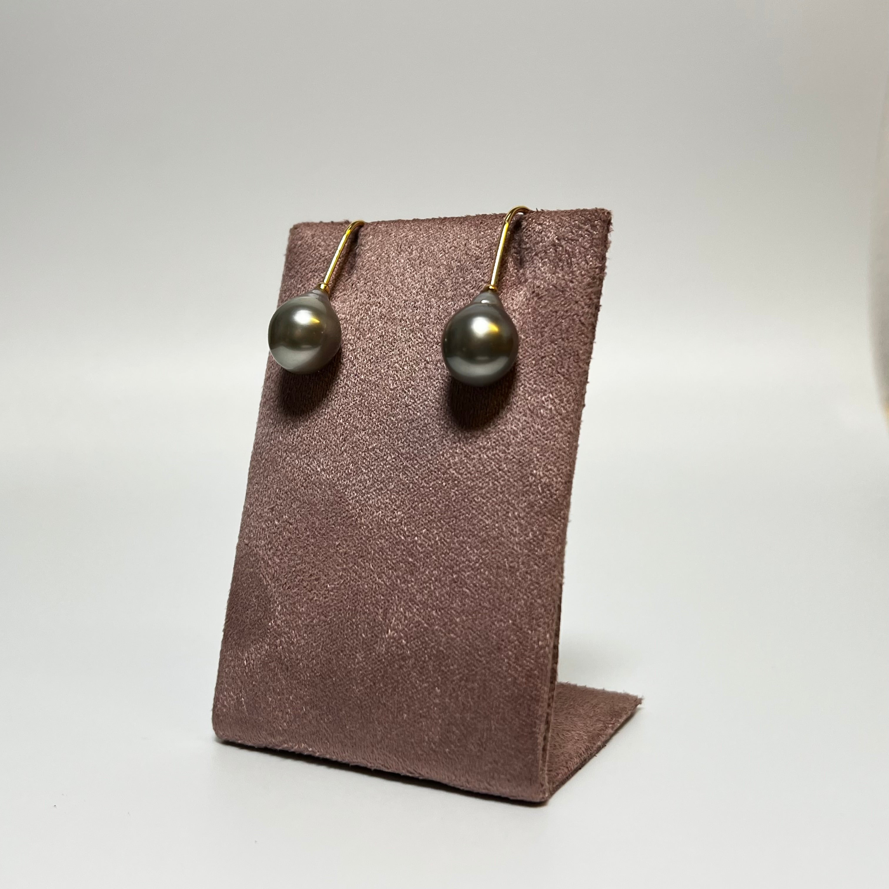 Lene Visholm - Guld Øreringe 14kt M Perler