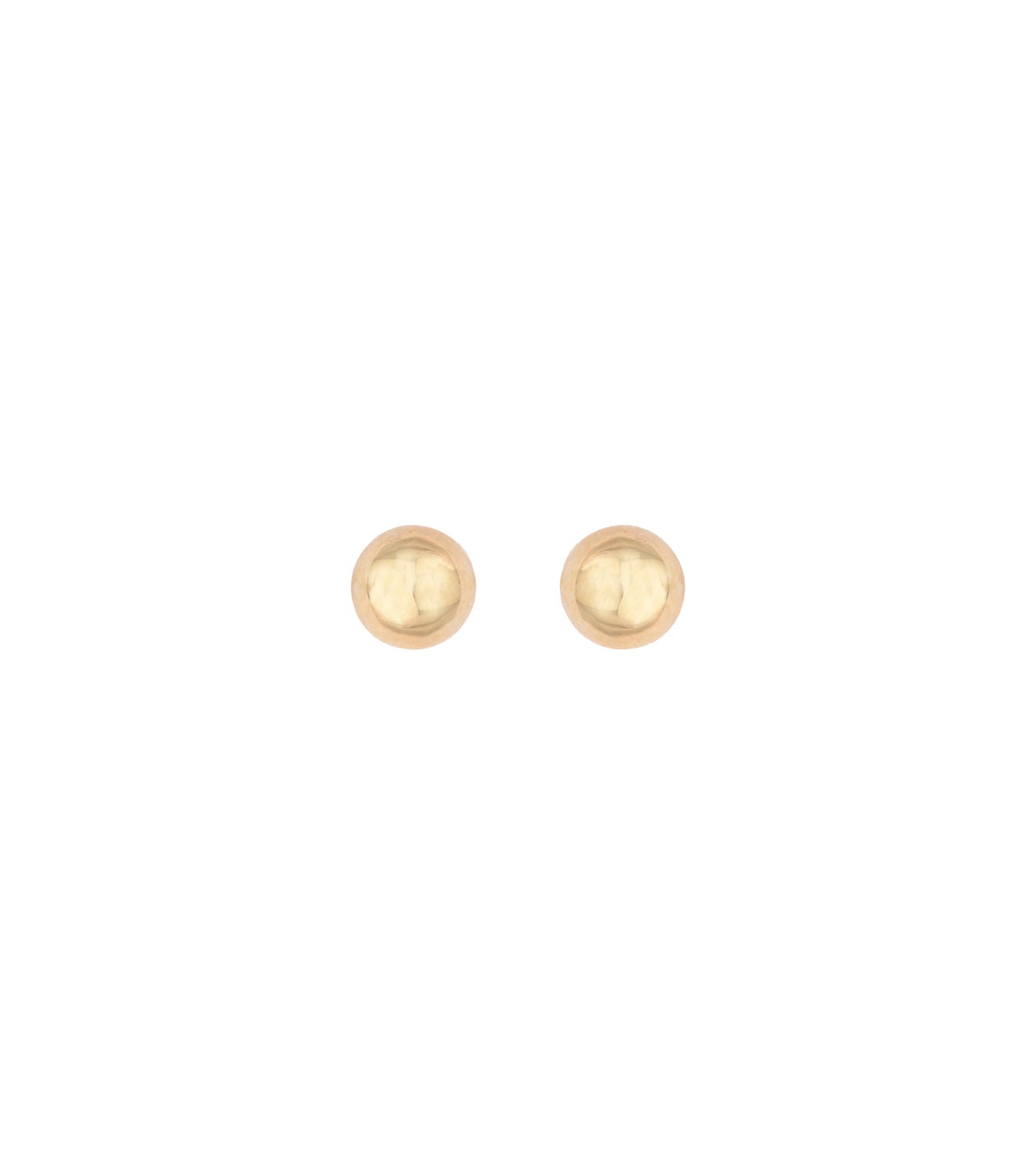 L&G - Ørestik 8 kt kugle 4mm