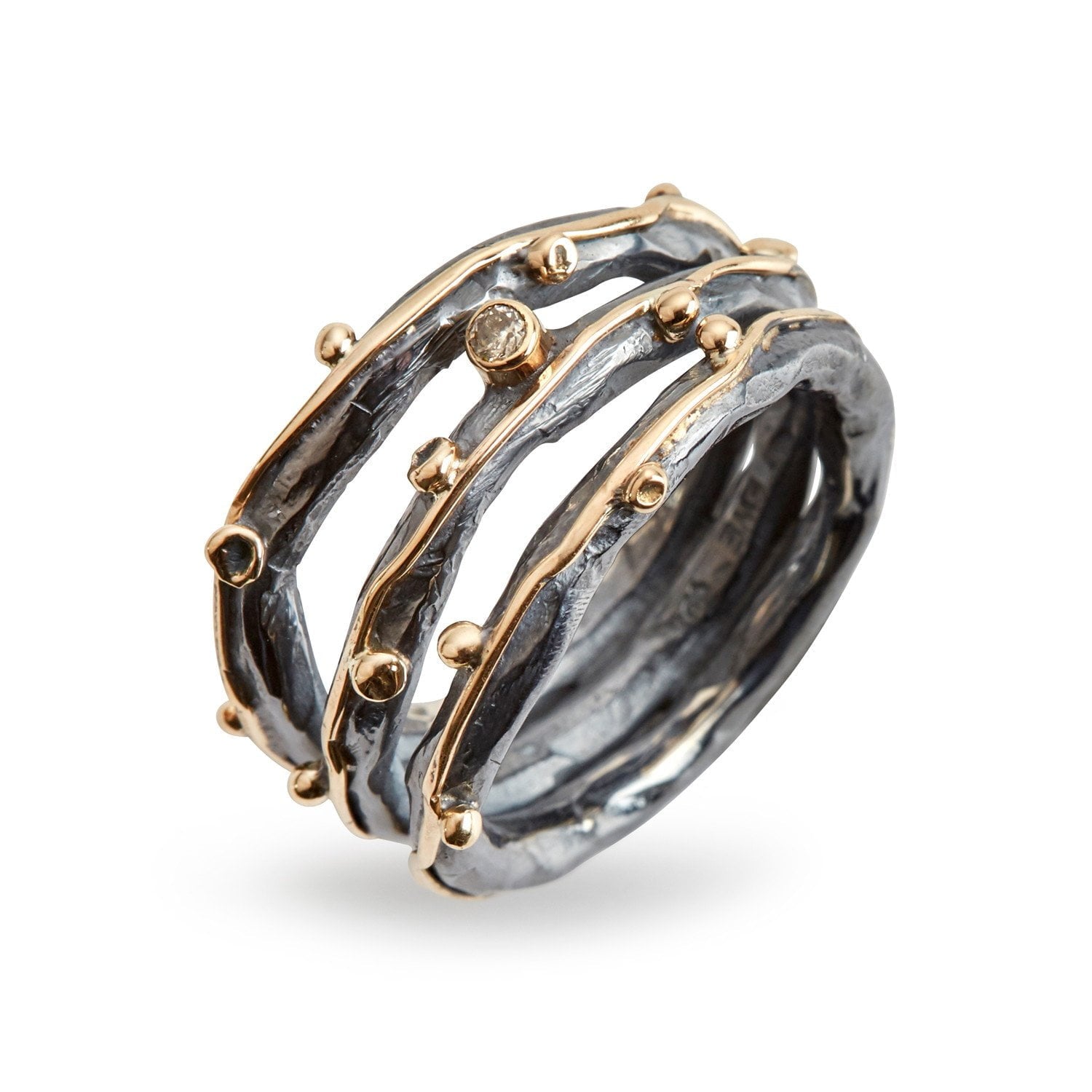 Ring Zeus Tribeca-1 – Smykke i sølv fra ByBirdie – Varenr. '50110153