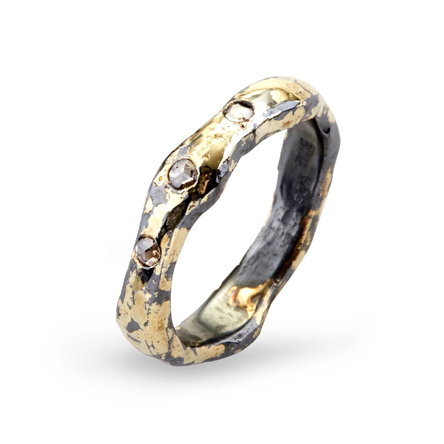 Ring Heritage Triple – Smykke i sølv fra ByBirdie – Varenr. '50110172