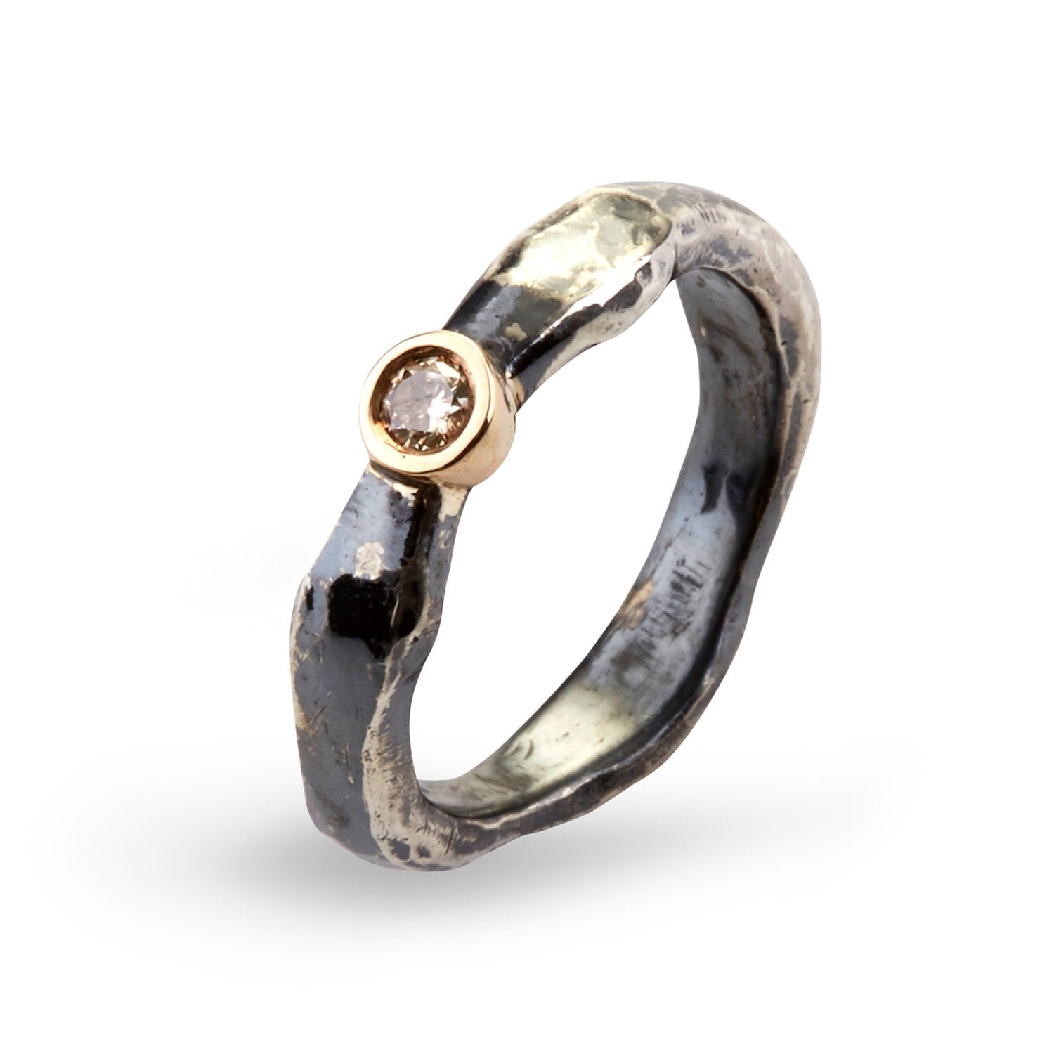 Ring Heritage Silver Single – Smykke i sølv fra ByBirdie – Varenr. '50110174