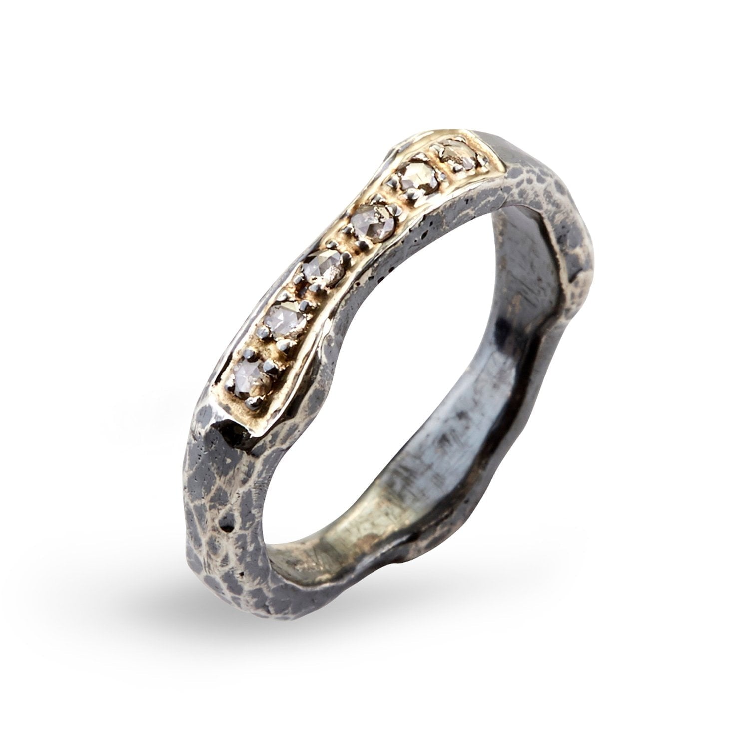 Ring Heritage Golden Wave – Smykke i sølv fra ByBirdie – Varenr. '50110175