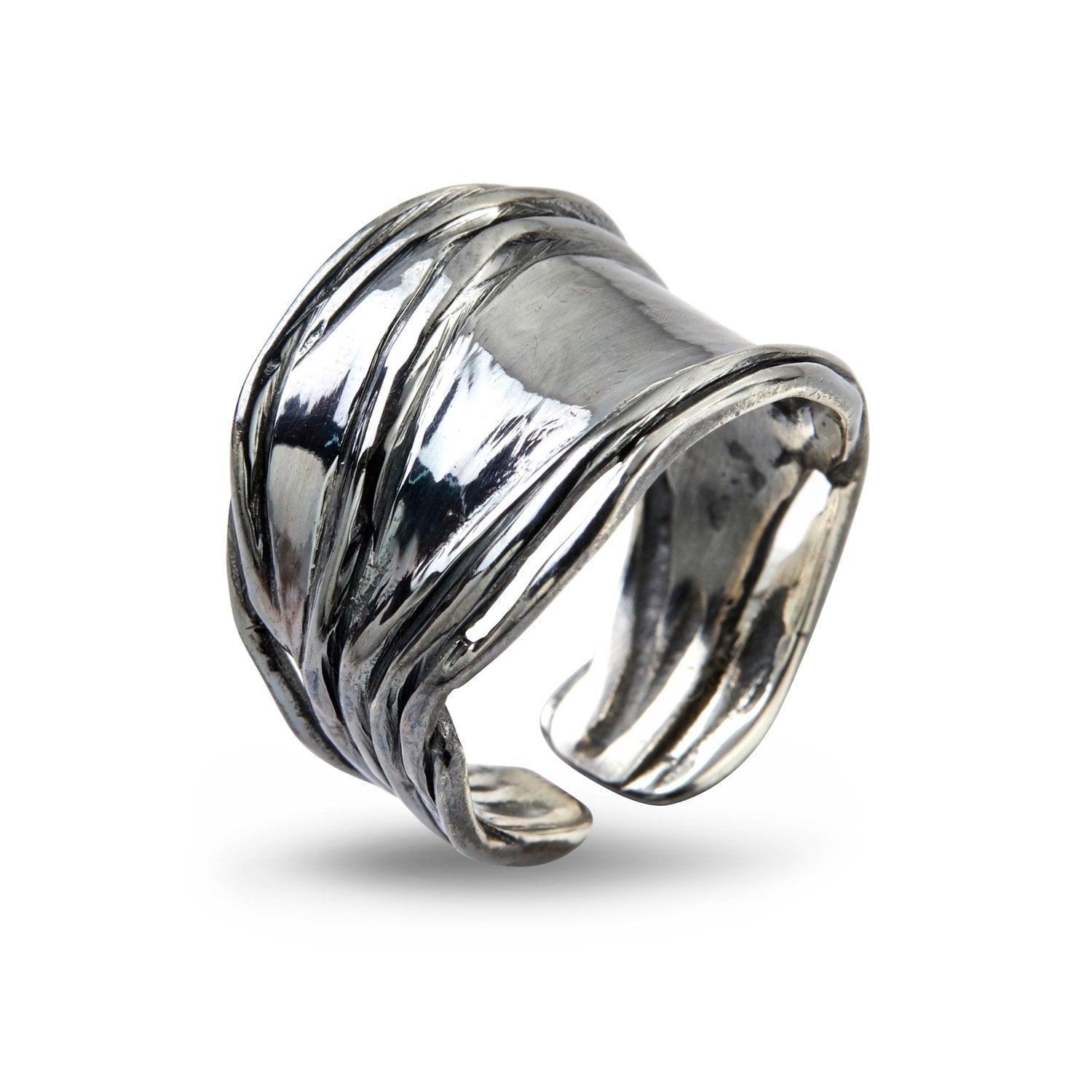 Ring Nebula Silver Slim Oxy – Smykke i sølv fra ByBirdie – Varenr. '50110194
