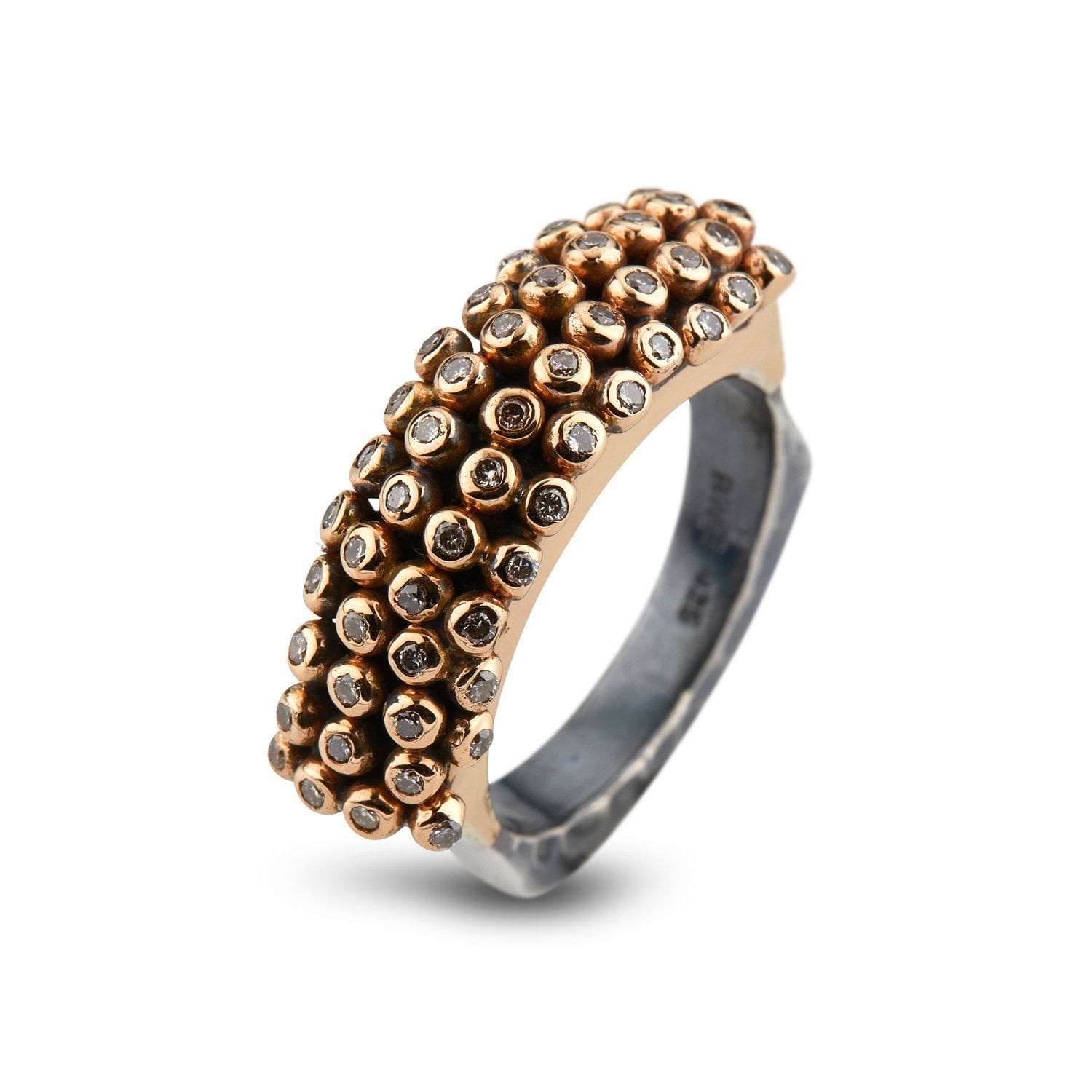 Ring Manhattan by Night – Smykke i sølv fra ByBirdie – Varenr. '50110223