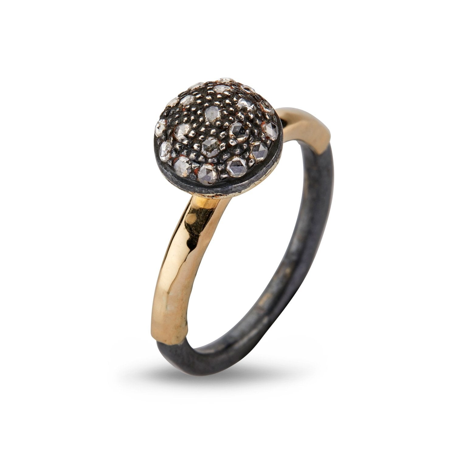 Ring Victoria Rose Pavé – Smykke i sølv fra ByBirdie – Varenr. '50110250
