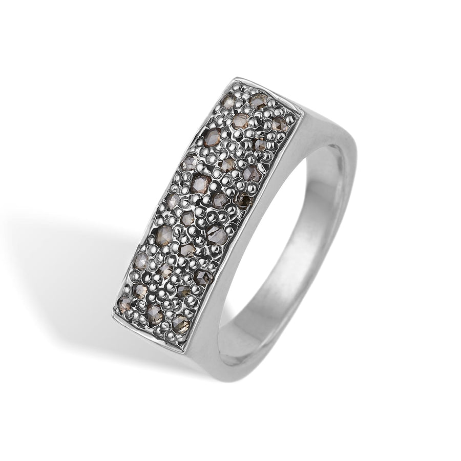 ByBirdie Brooklyn Pavé Ring ring produktbillede 1