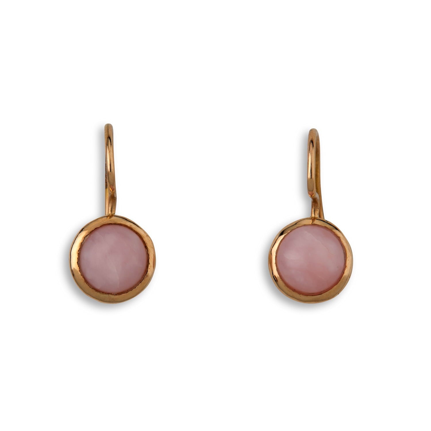 Victoria Pink Opal Ørehængere – Smykke i sølv fra ByBirdie – Varenr. 50801292K