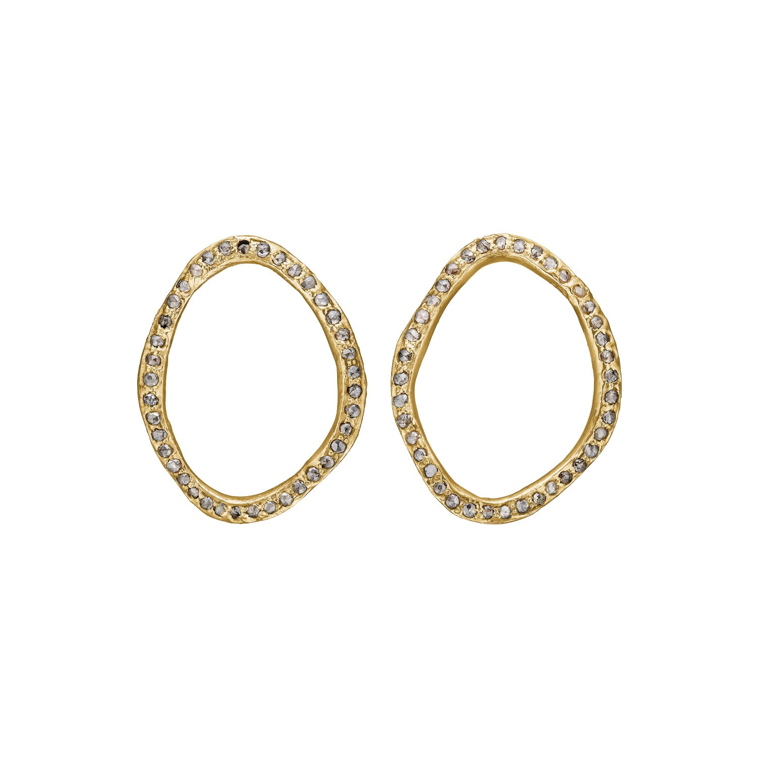 Onassis Oval Golden Pavé (29mm), fra ByBirdie