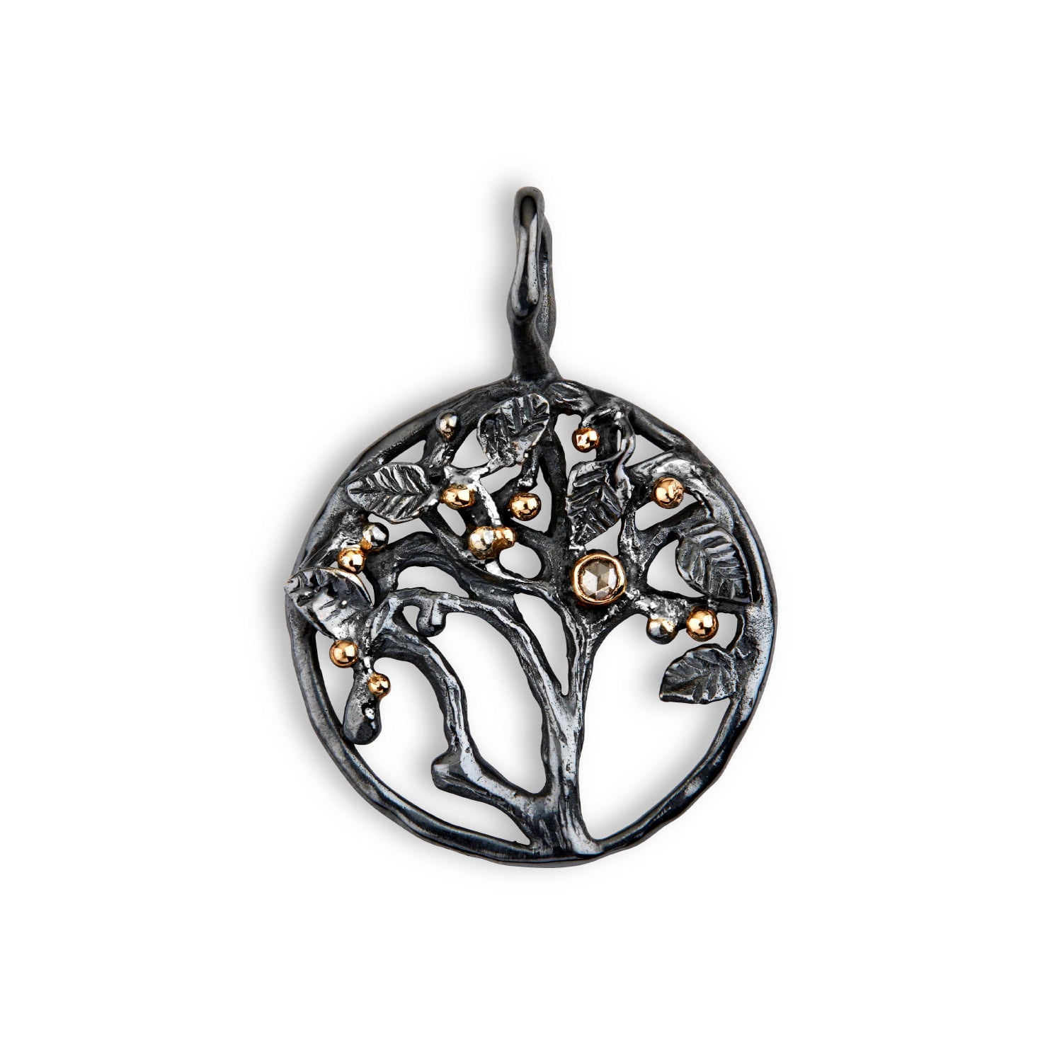 Tree of Life Vedhæng (L) – Smykke i sølv fra ByBirdie – Varenr. 5090208B