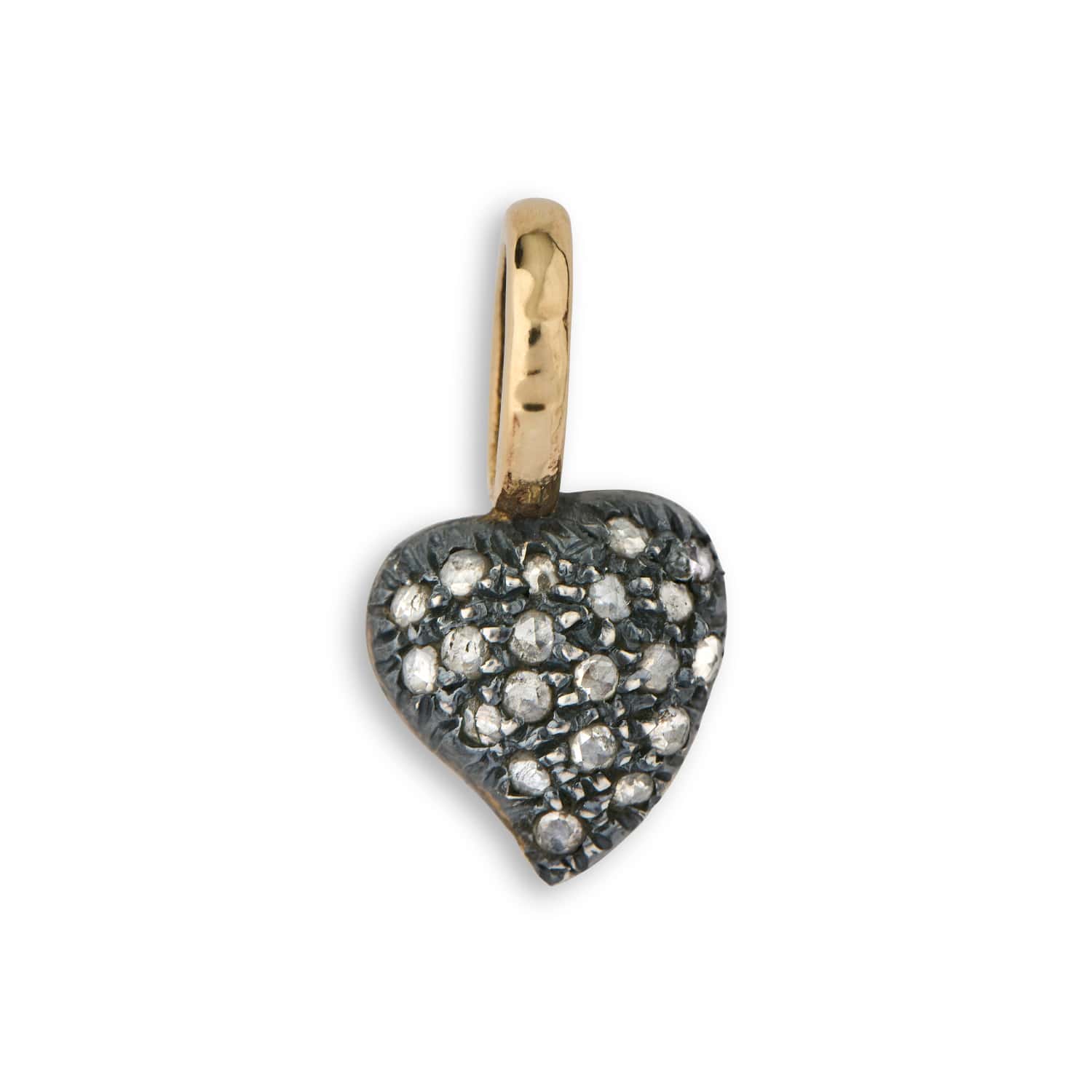 Victoria Heart Pave Vedhæng – Smykke i sølv fra ByBirdie – Varenr. '5090266