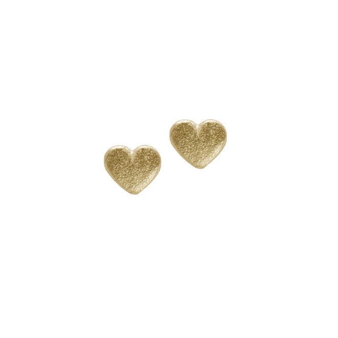 Heiring Earring Heart - Goldplated 51-4-70FG