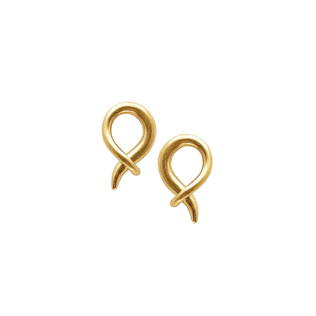 Heiring - ALBA Earring medium - Goldplated