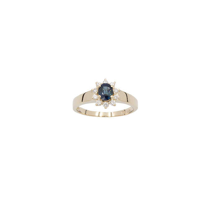 L&G Ring 14 kt rødguld diamant 600013-50 foto 1