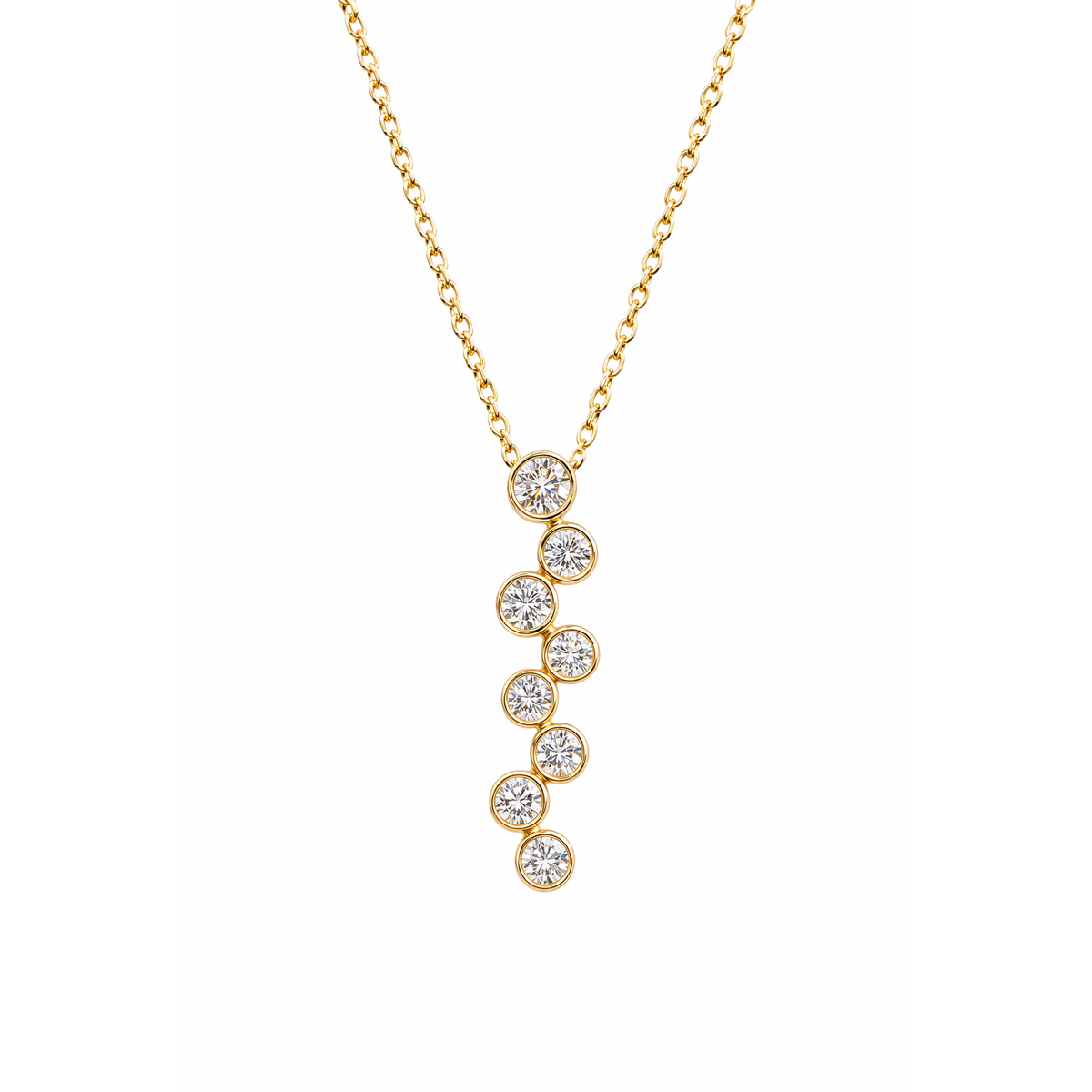 L&G Vedhæng 14 karat DOTS 0,19 carat WSI