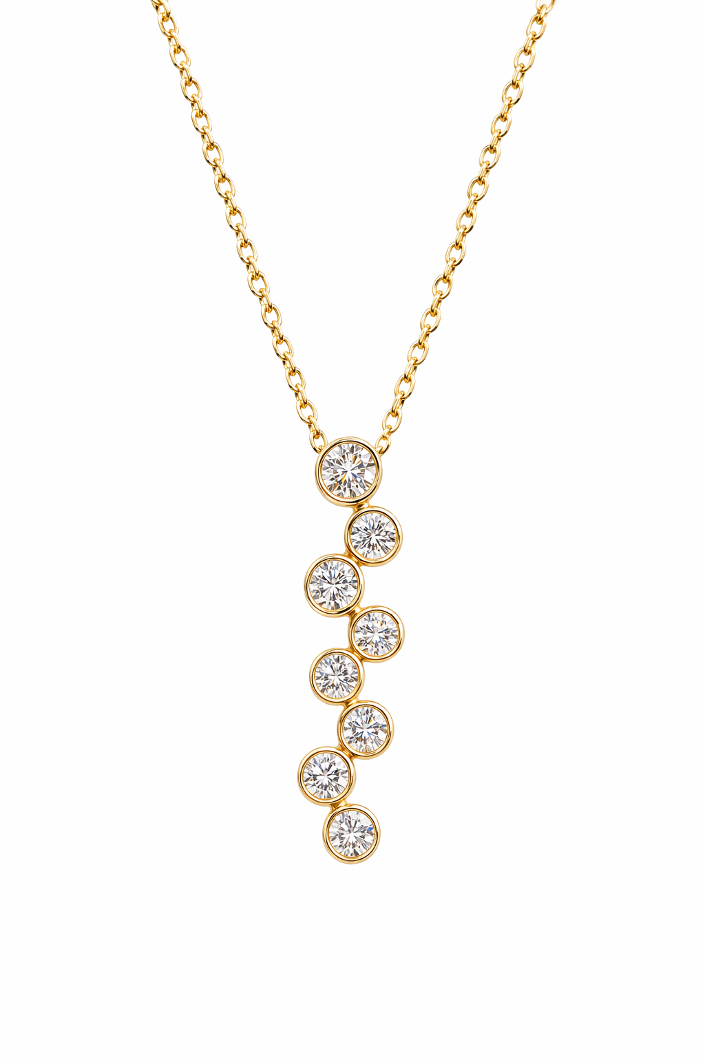L&G Vedhæng 14 karat DOTS 0,19 carat WSI