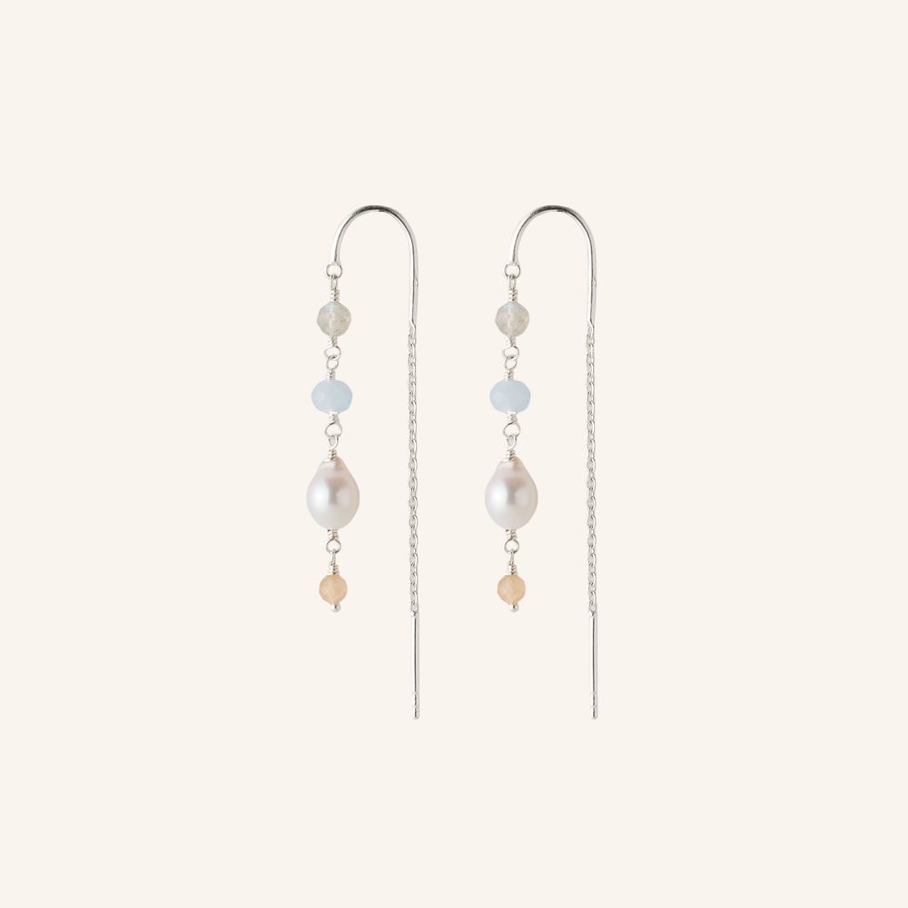 Pernille Corydon Mellow Blue Earchains