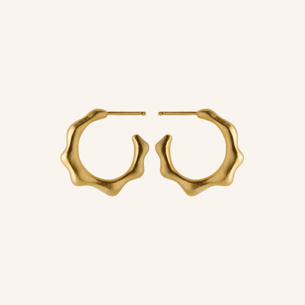 Pernille Corydon Aqua Hoops Forgyldt