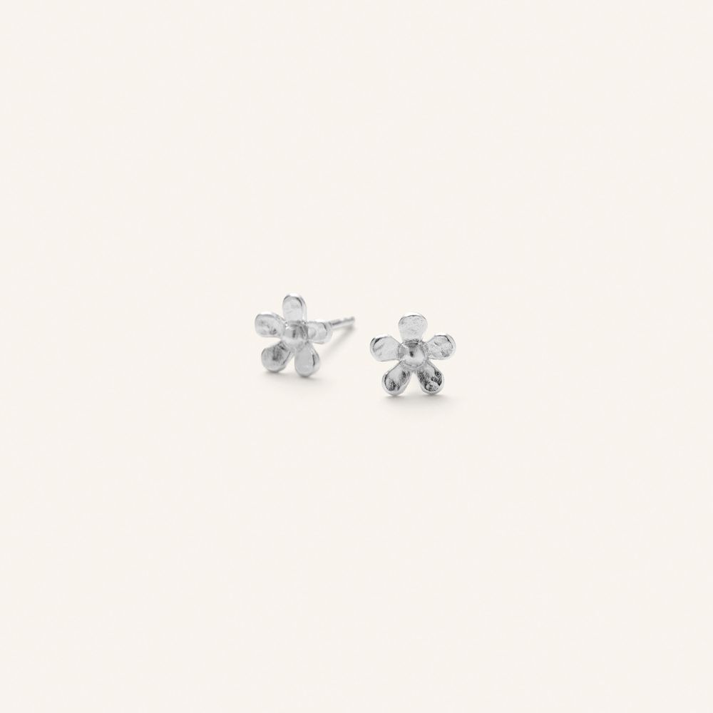 Pernille Corydon - Mini Wild Poppy Earsticks e-369-gp - Gold Plated main image 0