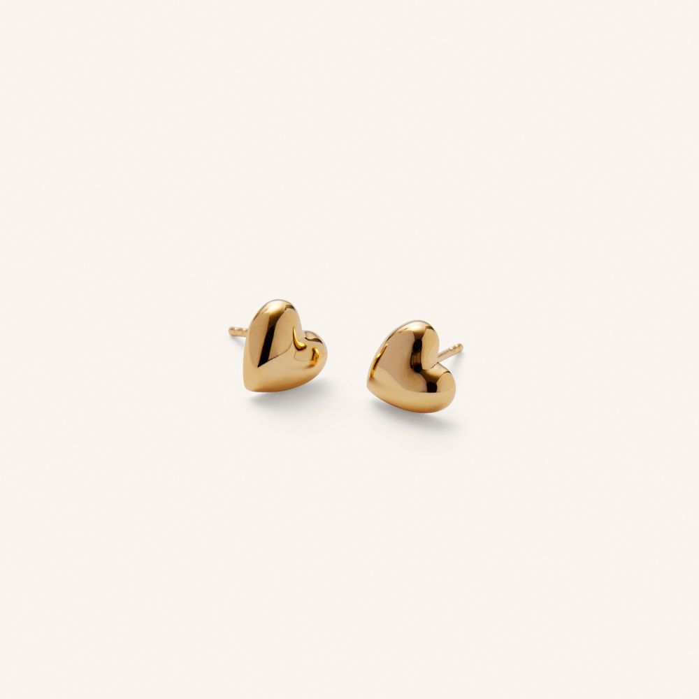Pernille Corydon Sweetheart Earsticks Forgyldt