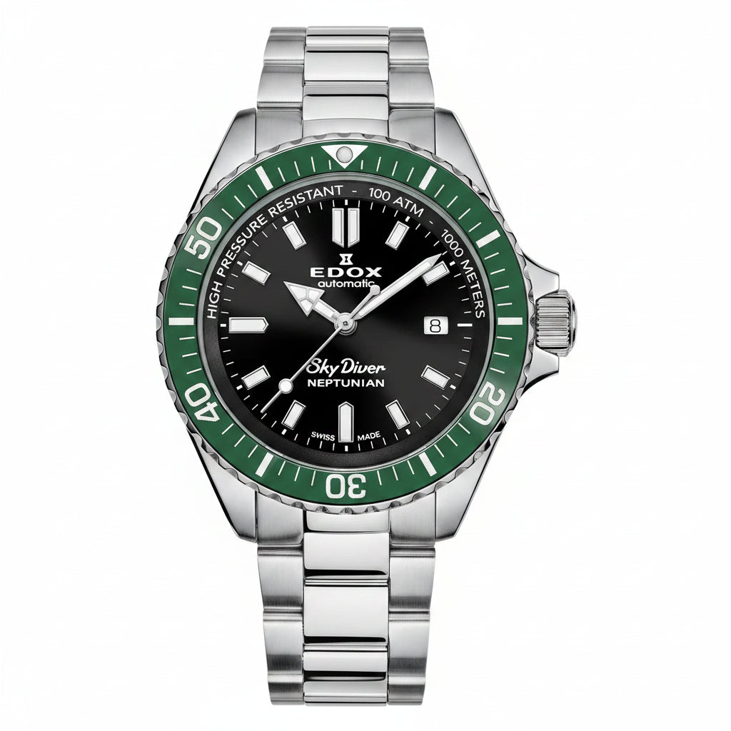 EDOX - SkyDiver Neptunian Automatic, fra Edox