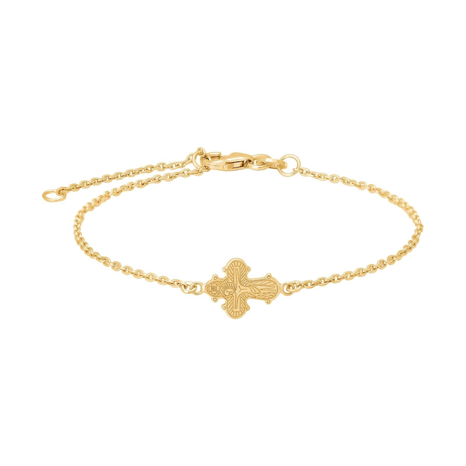 Siersbøl Forg. sølvarmbånd dagmarkors