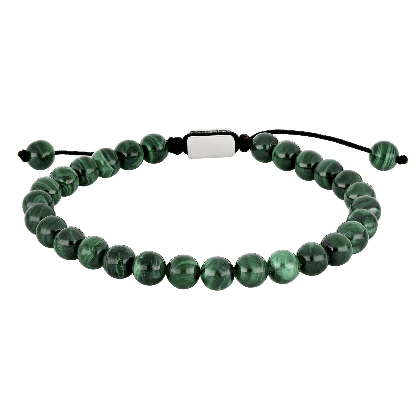 SON armbånd malakit 19-25cm – Armbånd i sølv fra SON of NOA – Varenr. '80890072700