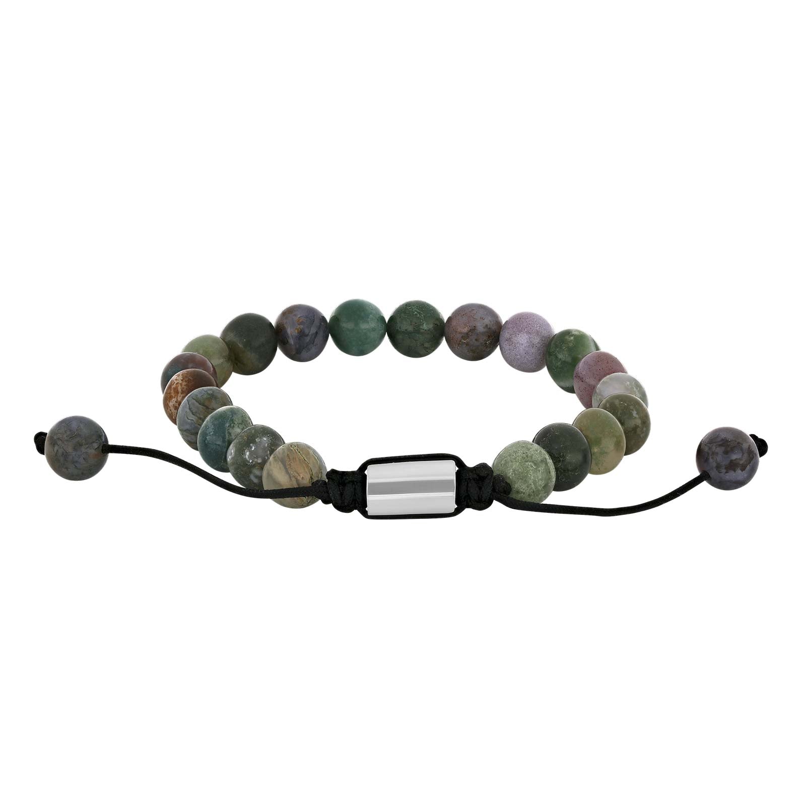 SON  armbånd Indian agate 8mm – Armbånd i sølv fra SON of NOA – Varenr. '80890212700