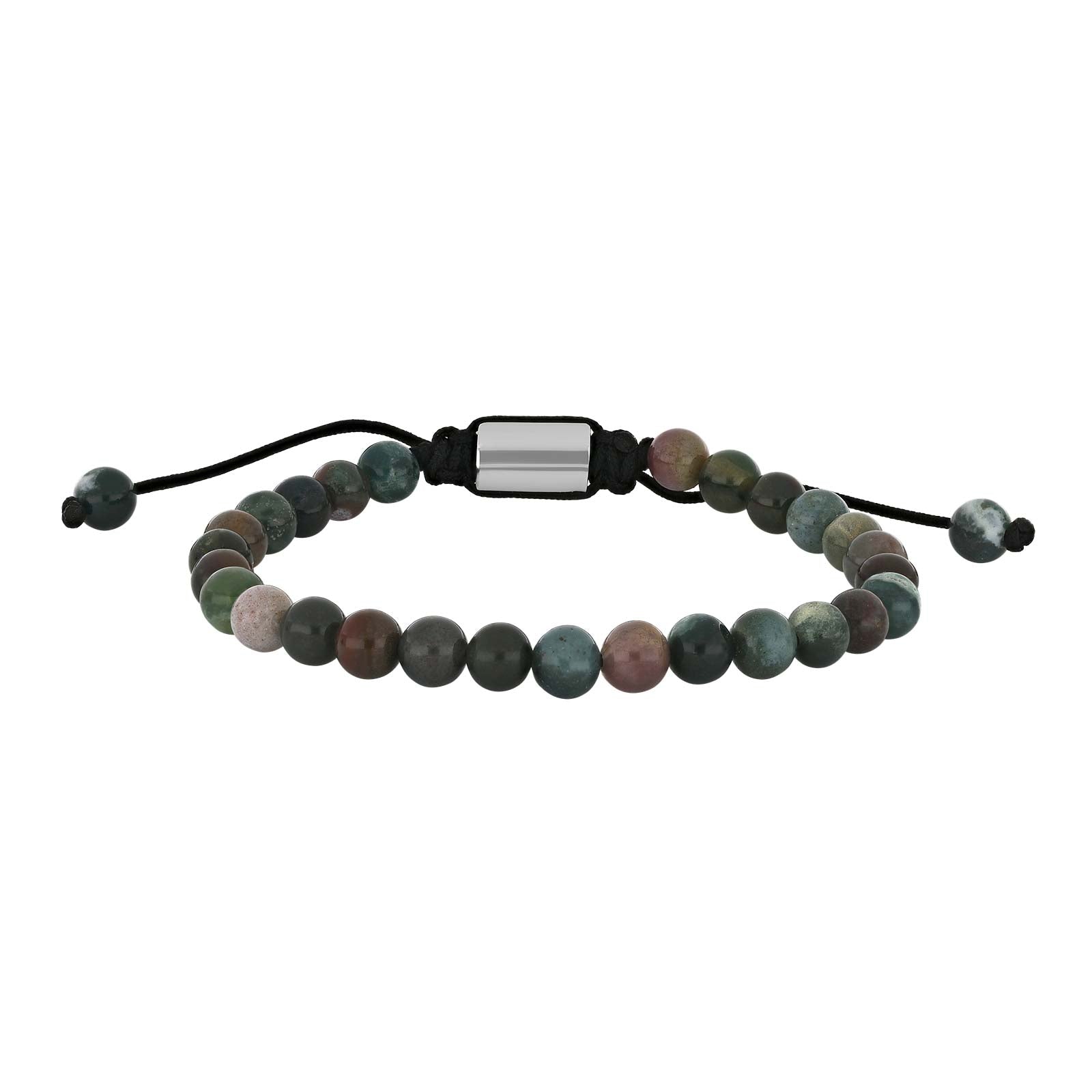 SON  armbånd Indian agate 6mm – Armbånd i sølv fra SON of NOA – Varenr. '80890222700