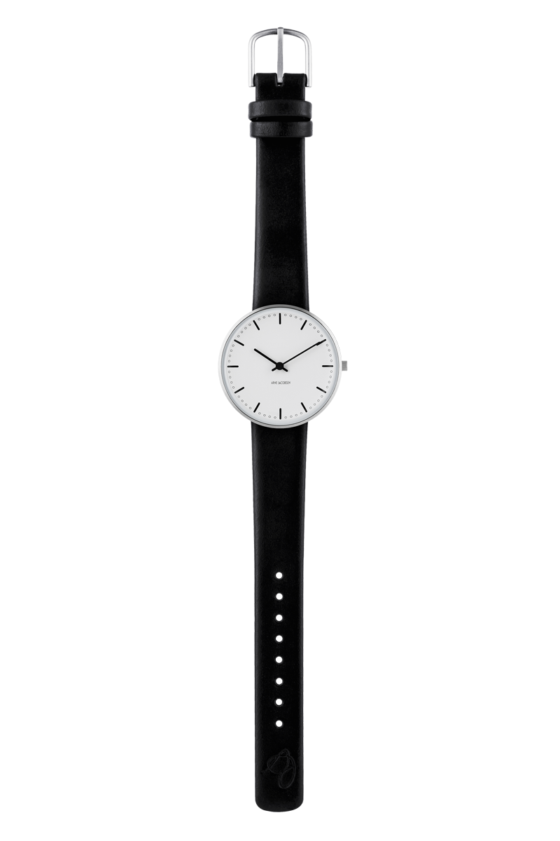 Designet af Arne Jacobsen

City Hall Hvid 34 mm