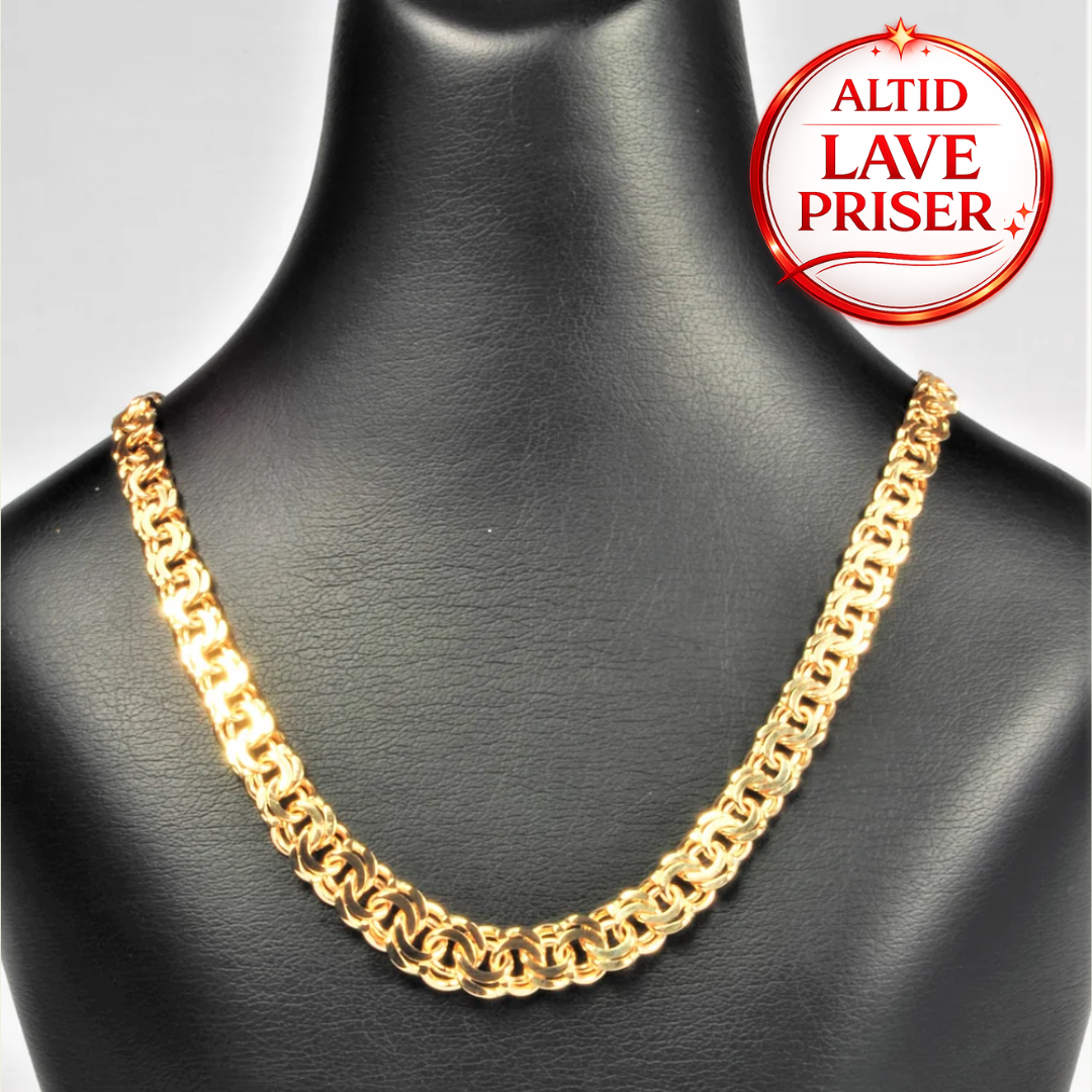 14Kt Guld Bismark halskæde forløb 42cm