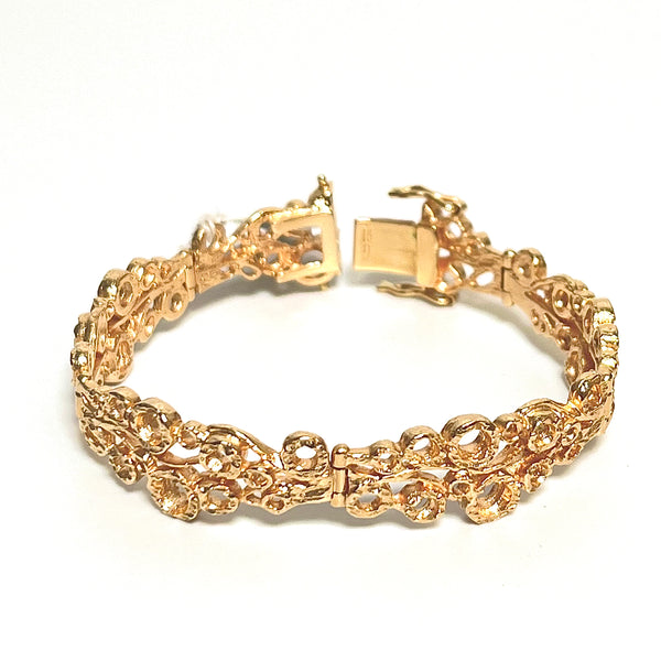 Armbånd massivt 14kt