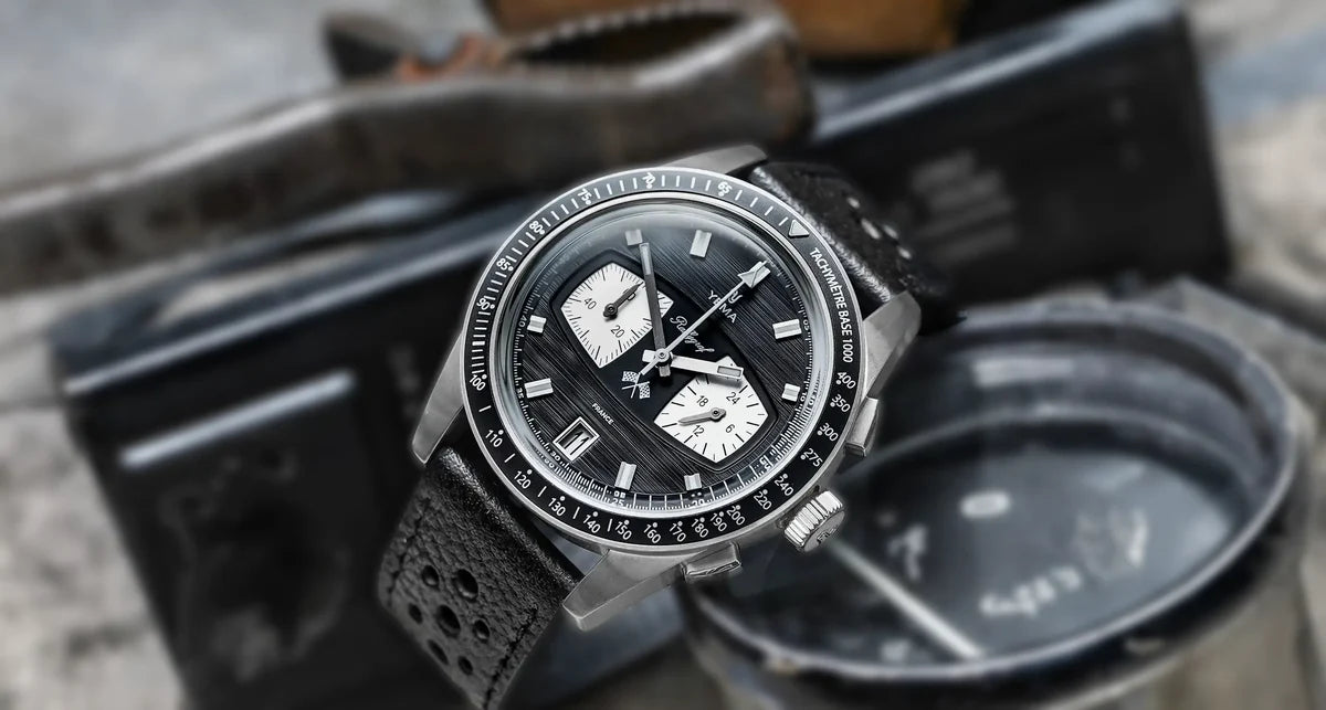 YEMA - Rallygraf Meca-Quartz II Reverse Panda