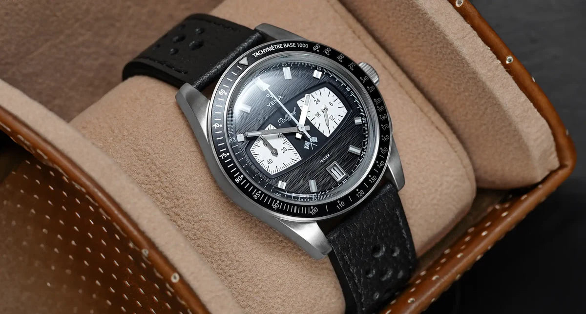 YEMA - Rallygraf Meca-Quartz II Reverse Panda
