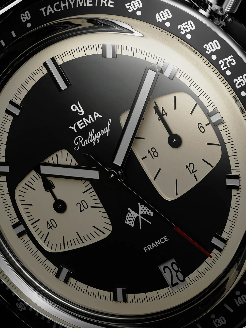 YEMA - Rallygraf Meca-Quartz Reverse Panda