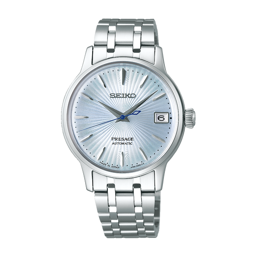 Seiko Presage SRP841J1 automatisk dameur med isblå urskive