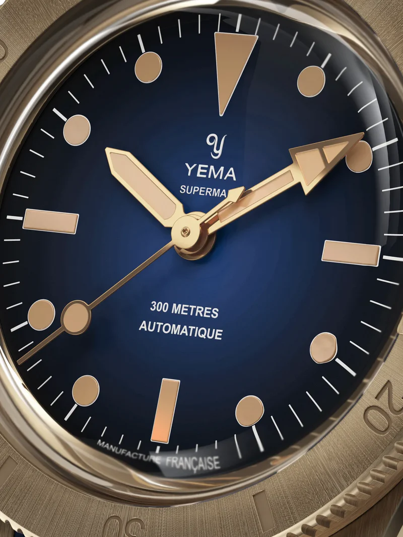 YEMA- Superman Bronze CMM.10 Blue Limited Edition