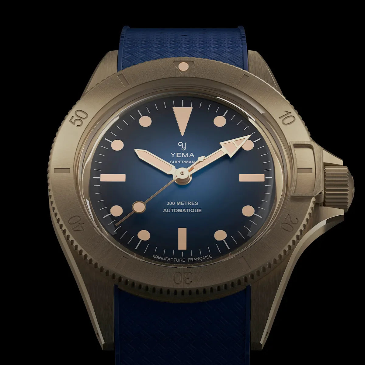 YEMA- Superman Bronze CMM.10 Blue Limited Edition