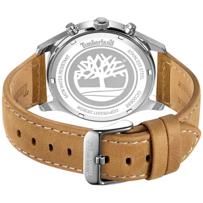 Timberland Killington Park TDWGC0068803 herreur set bagfra med bagkasse i stål og brun læderrem med spænde