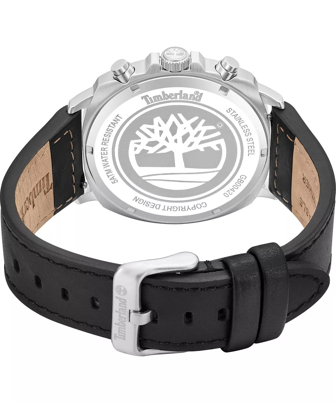 Timberland Williston-Small TDWGB0042008 set bagfra med bagkasse i stål og sort læderrem