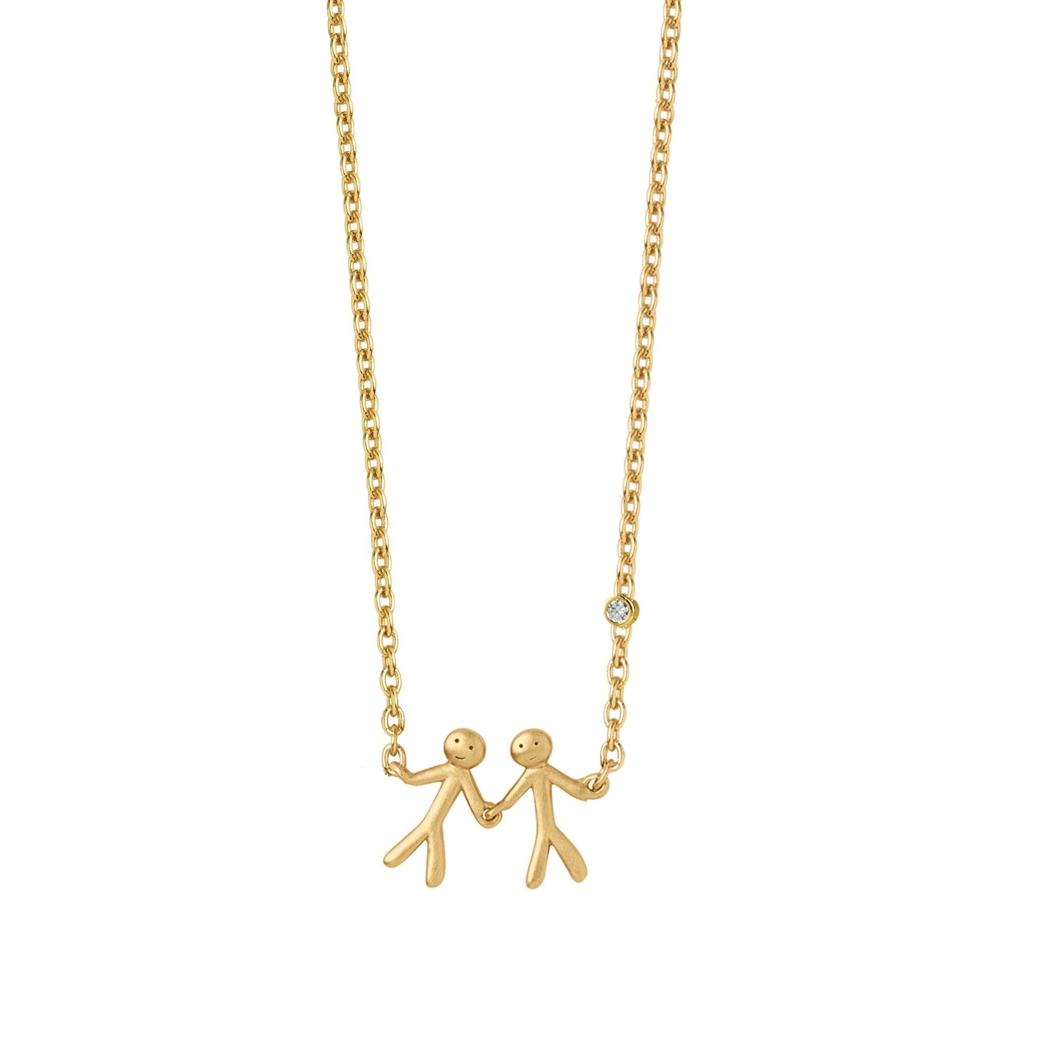 Together - My love necklace - gold 3-2002a-GP