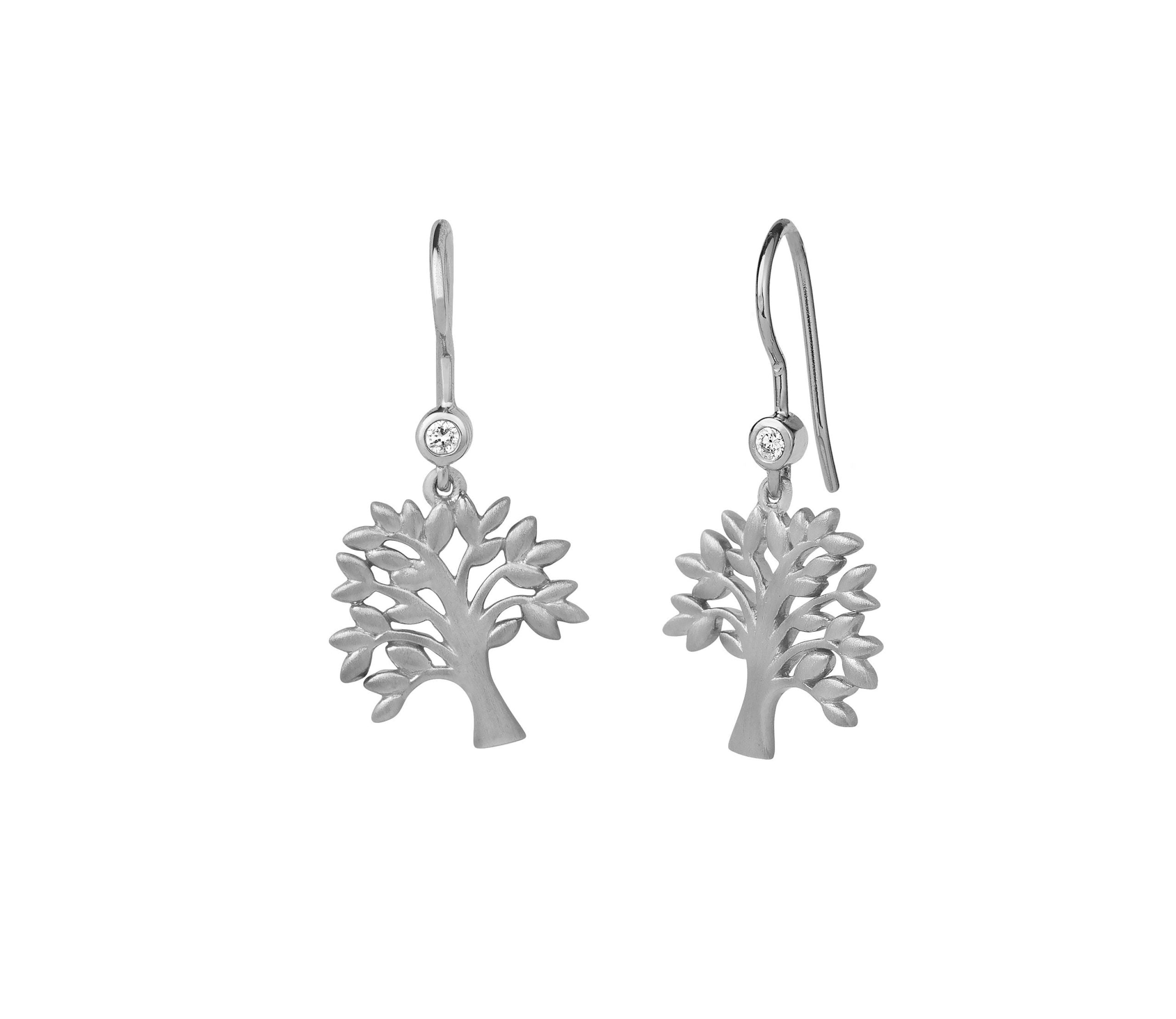 Tree of Life earring - Silver 4-2501a-R