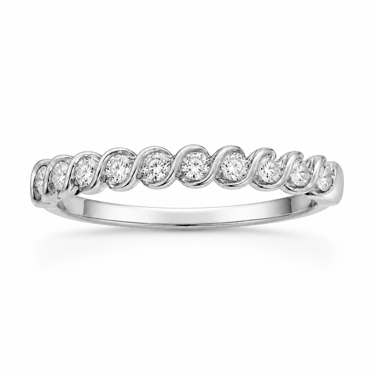 Laxmi 14kt Wave Alliance Ring str 58