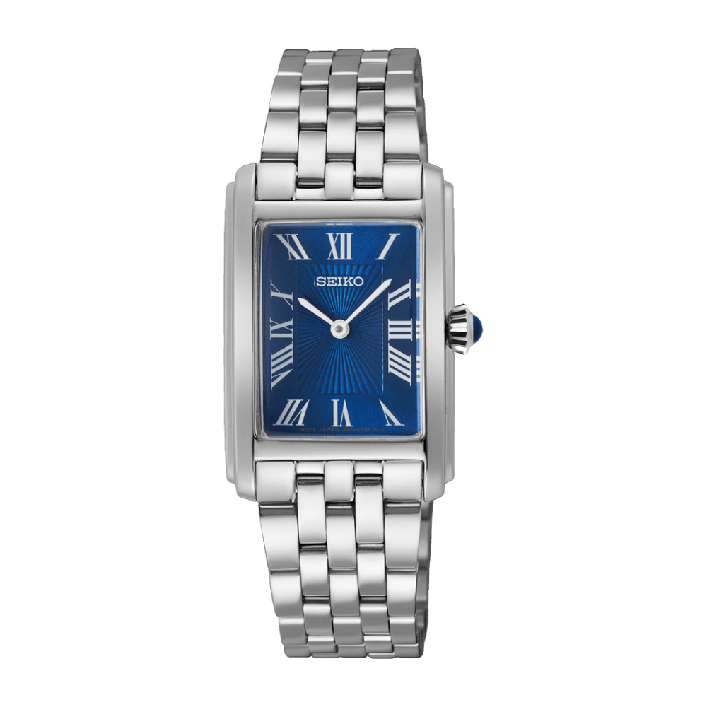 classic-ladies-watch-quartz--strap-steel-blue-dial-watch